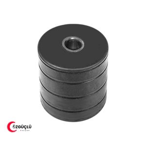 Döner Takoz Lastiği Küçük Ø72 x 80 mm